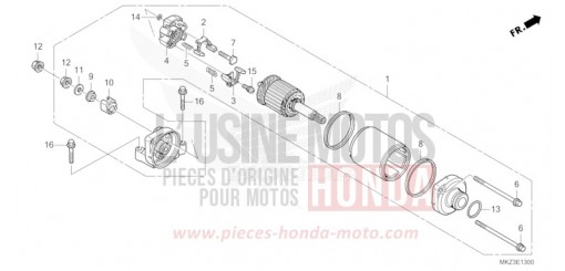 MOTEUR DE DEMARRAGE CBR600R3R de 2024
